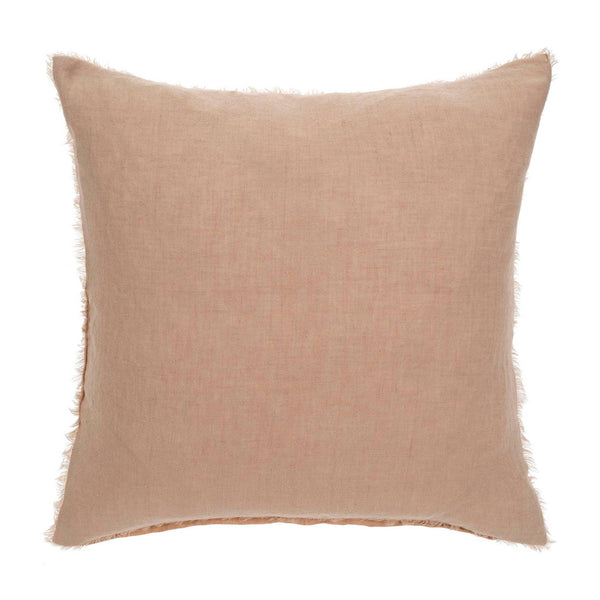24x24 Lina Linen Pillow Peony - Bodega Nantucket