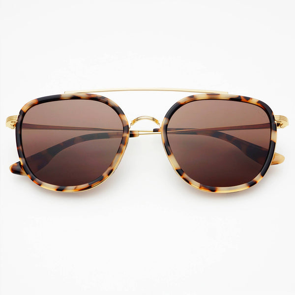 Weston Acetate Round Unisex Sunglasses - Bodega Nantucket