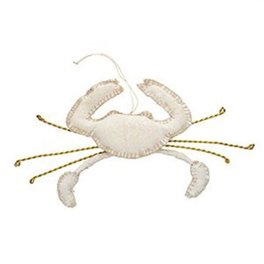 Canvas Crab Ornament - Bodega Nantucket