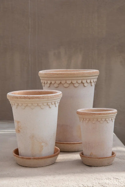 Københavner Pot and Saucer, Rosa - Bodega Nantucket