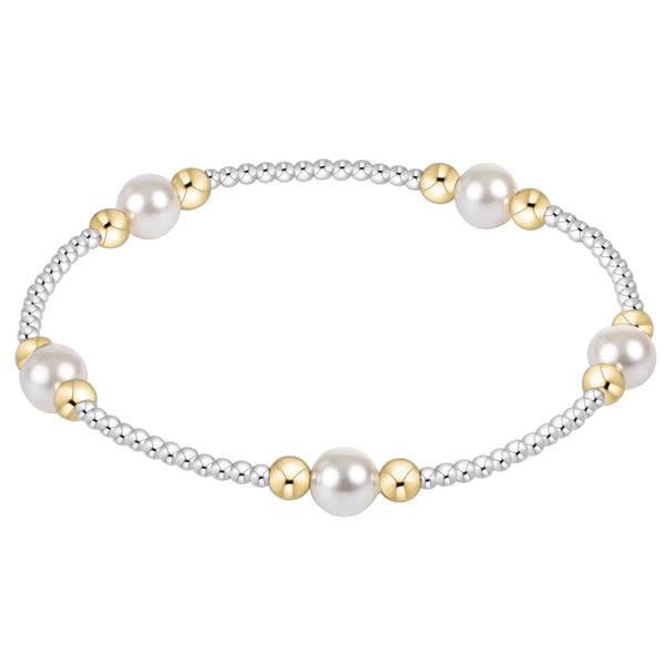 Classic Purpose Pearl 6MM Mixed Metal - Bodega Nantucket