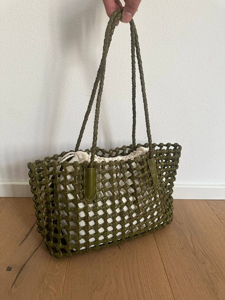 NICOLE PREMIUM - woven leather