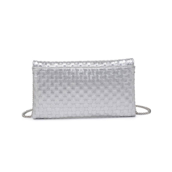 Priscilla Woven Clutch Nude - Bodega Nantucket