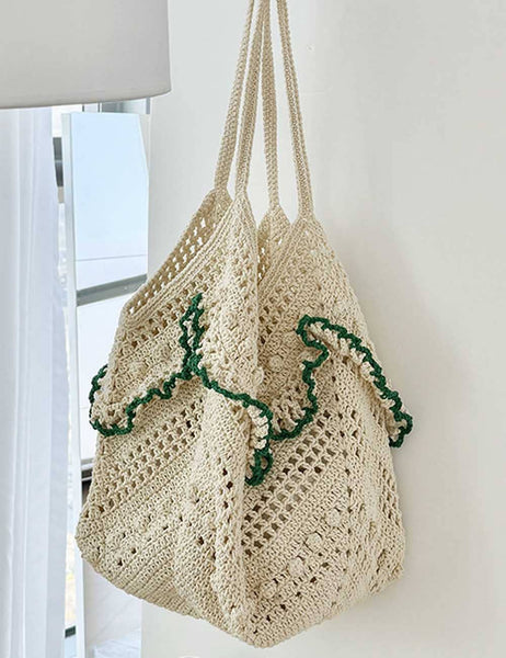 Minimalist Hollow Large Capacity Shoulder Bag 8CW6BBG05