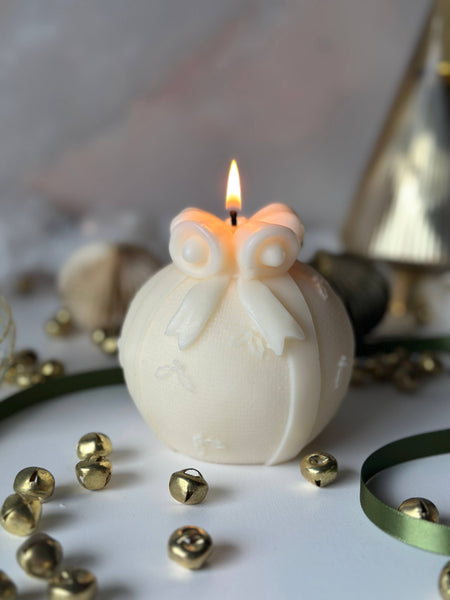 Christmas Gift Ball | Holiday Decor | Winter Candles | Gifts - Bodega Nantucket