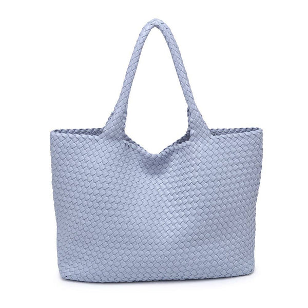 Solana Woven Vegan Leather Tote - Bodega Nantucket