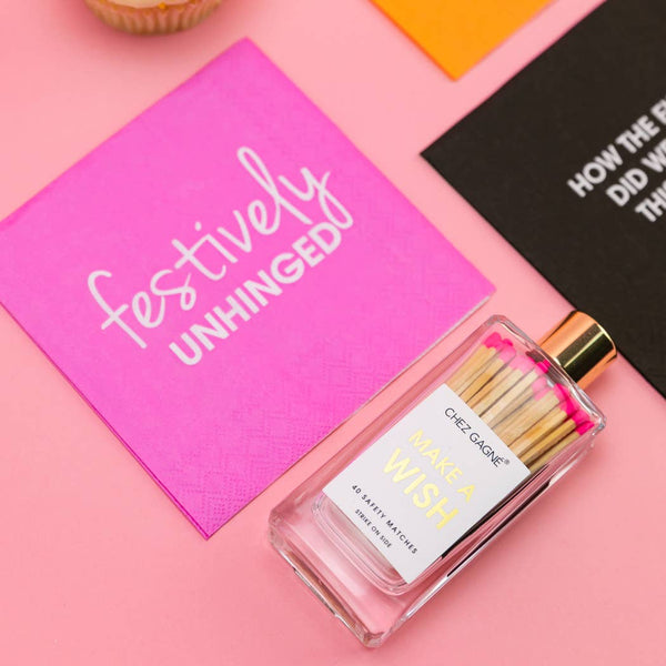 Festively Unhinged - Cocktail Napkin - Bodega Nantucket