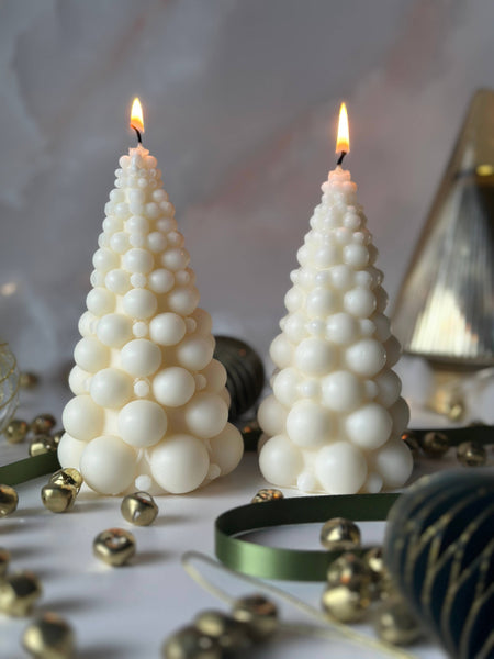 Bubble Christmas Tree | Holiday Candles | Winter Decor |Gift - Bodega Nantucket