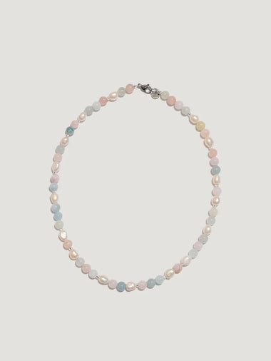 Morganite and Pearl - Bodega Nantucket