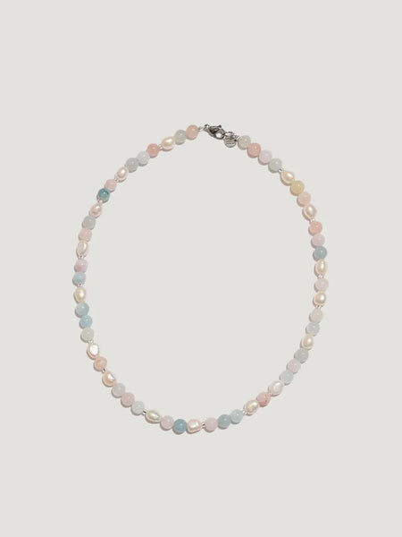 Morganite and Pearl - Bodega Nantucket