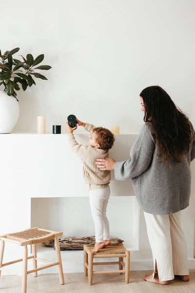 The Danish Cord Bench - Bodega Nantucket