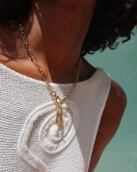 Petite Shia Fish Charm