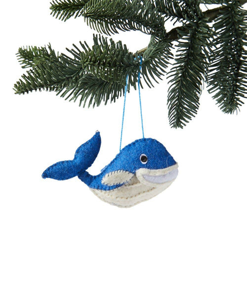 Blue Whale Ornament - Bodega Nantucket