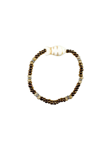 Simple Seed Bracelet | Golden Hour Fish