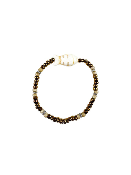 Simple Seed Bracelet | Golden Hour Fish