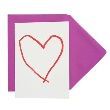 Big Red Heart Everyday Greeting Card - Bodega Nantucket