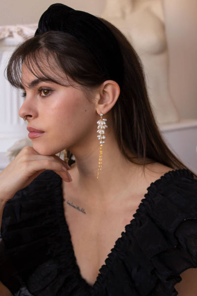 Fleurette Tassel Earrings - Bodega Nantucket