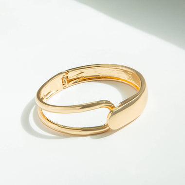 Overlap hinge bangle - Bodega Nantucket