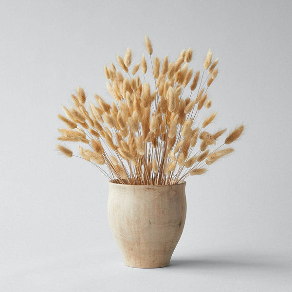 White Walnut Bell Vase - Bodega Nantucket