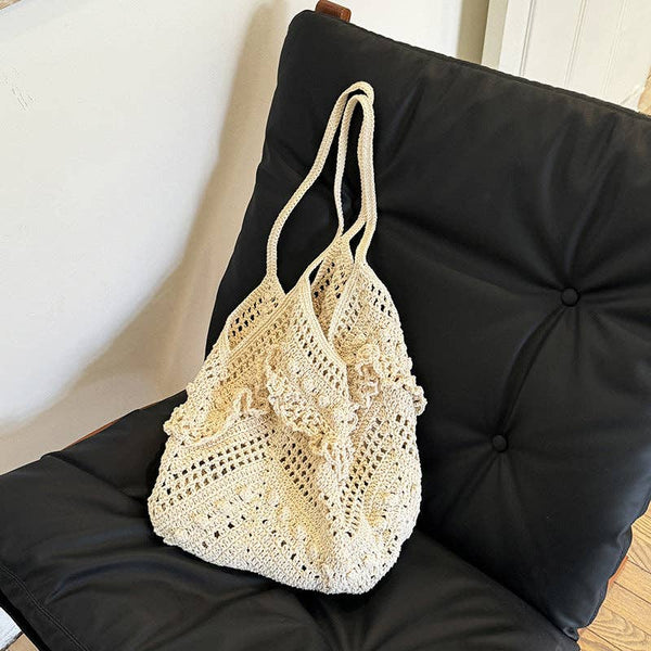 Minimalist Hollow Large Capacity Shoulder Bag 8CW6BBG05