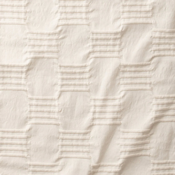 Woven Tally Natural Duvet - Bodega Nantucket