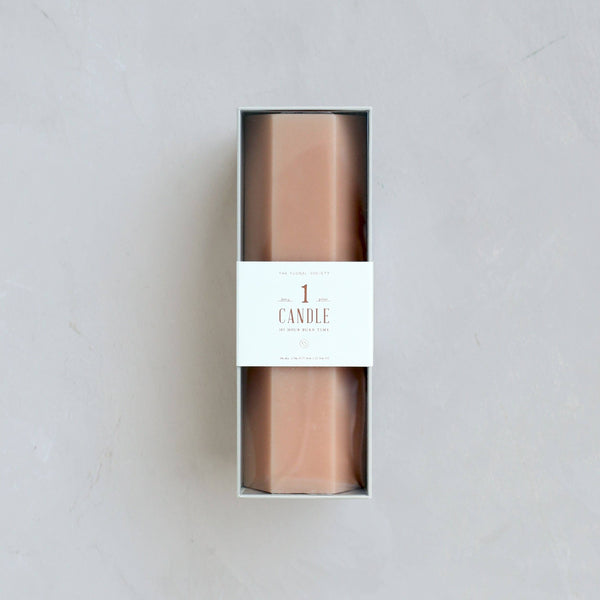 Fancy Hexagon Pillar Candles