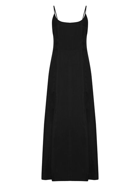 Lucid Midnight Maxi Dress - Black - Bodega Nantucket