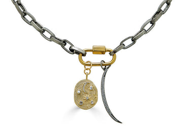 Star & Moon Charm Necklace - Bodega Nantucket