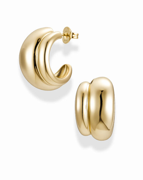 Grande Sofie Volume Hoops - Bodega Nantucket
