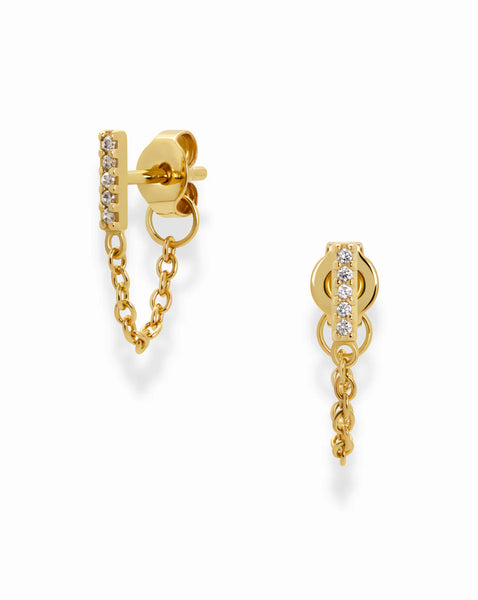 Hayden Chain Studs - Bodega Nantucket