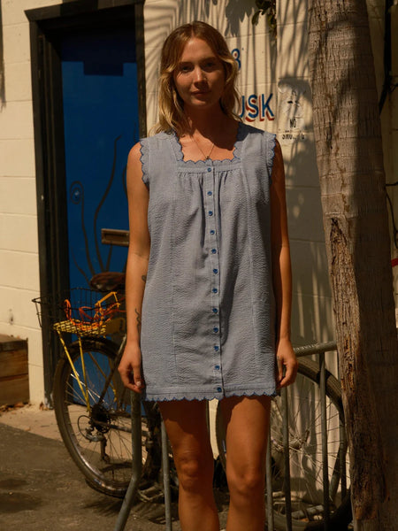 Gingham Mini Dress