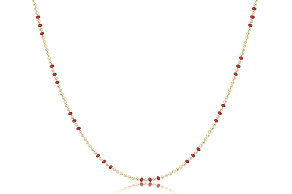 15in Hope Joy Red Choker - Bodega Nantucket