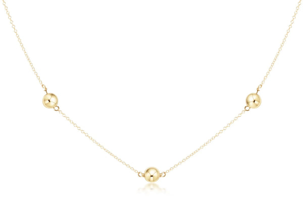 15in Choker Simplicity 6mm Gold - Bodega Nantucket