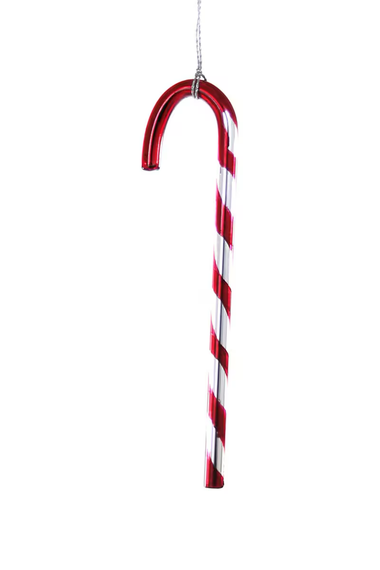 Mercury Glass Candy Cane - Bodega Nantucket