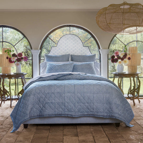 Nandi Indigo Coverlet - Bodega Nantucket