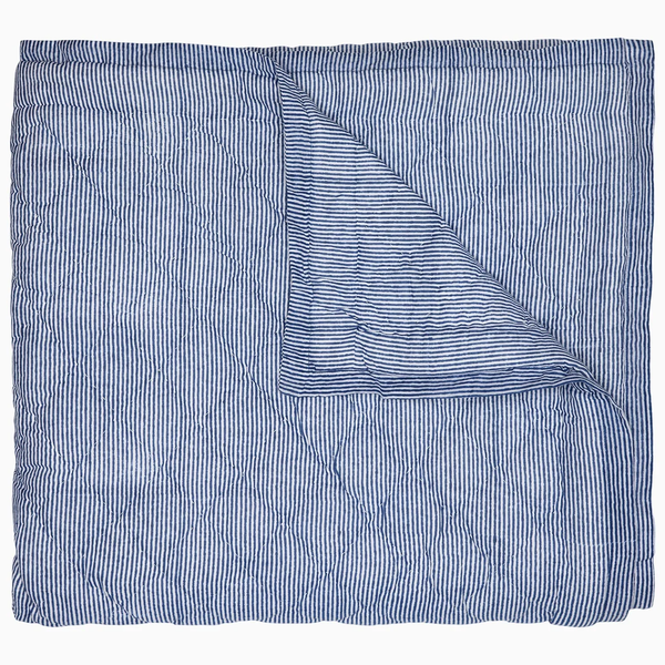 Nandi Indigo Coverlet - Bodega Nantucket