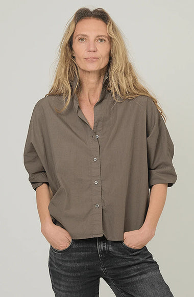 Daria Shirt, Dark Olive