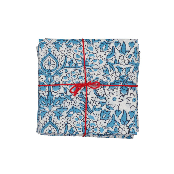 Suzette Camomille Azur Napkins - Bodega Nantucket