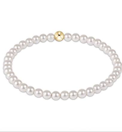 Classic Pearl 4MM Bead Bracelet - Bodega Nantucket