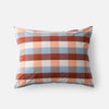 Woven Plaid Shams Berry - Bodega Nantucket