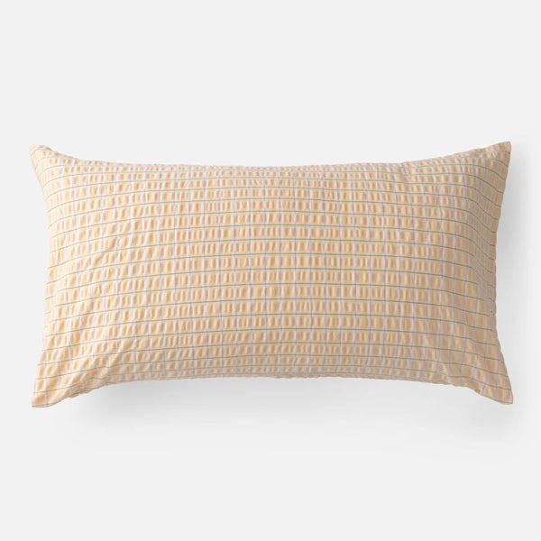 Seersucker Shams Yellow - Bodega Nantucket
