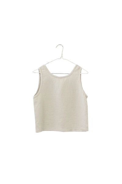 Organic Reversible Gauze Tank - Bodega Nantucket