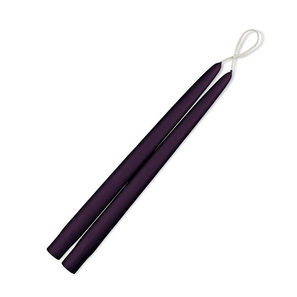 Eggplant Tapers - 12" - Bodega Nantucket