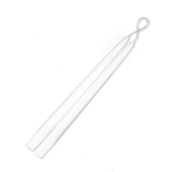 White Tapers - 12" - Bodega Nantucket