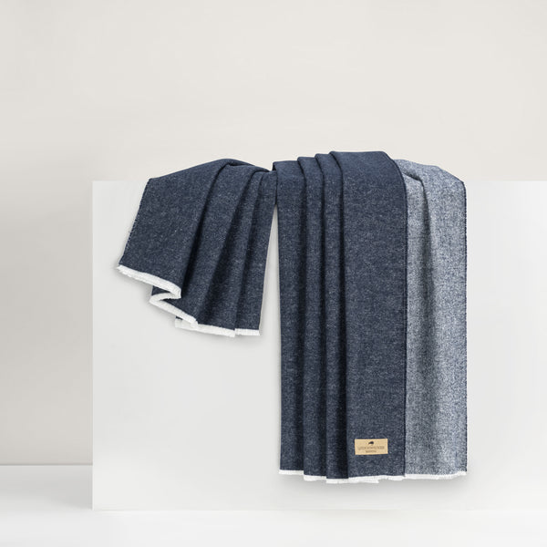 Apen Throw, Blue Eclipse - Bodega Nantucket
