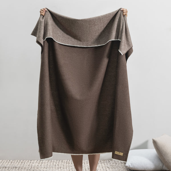 Apen Throw, Chocolate - Bodega Nantucket
