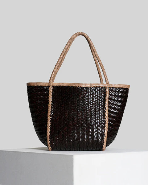 Rubens Frame Taupe and Chocolate - Bodega Nantucket