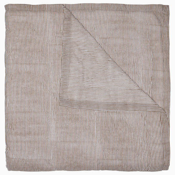 Nandi Coffee Quilt - Bodega Nantucket