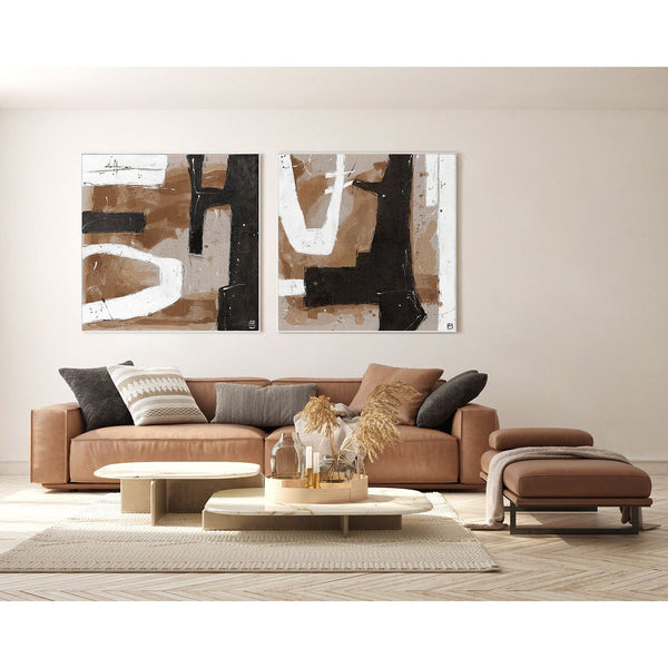 Umber on Linen 2 - Bodega Nantucket