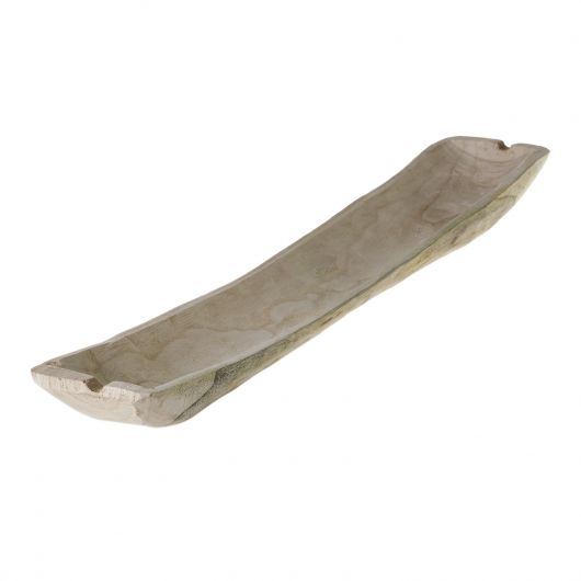 Oval Wooden Bowl - Bodega Nantucket